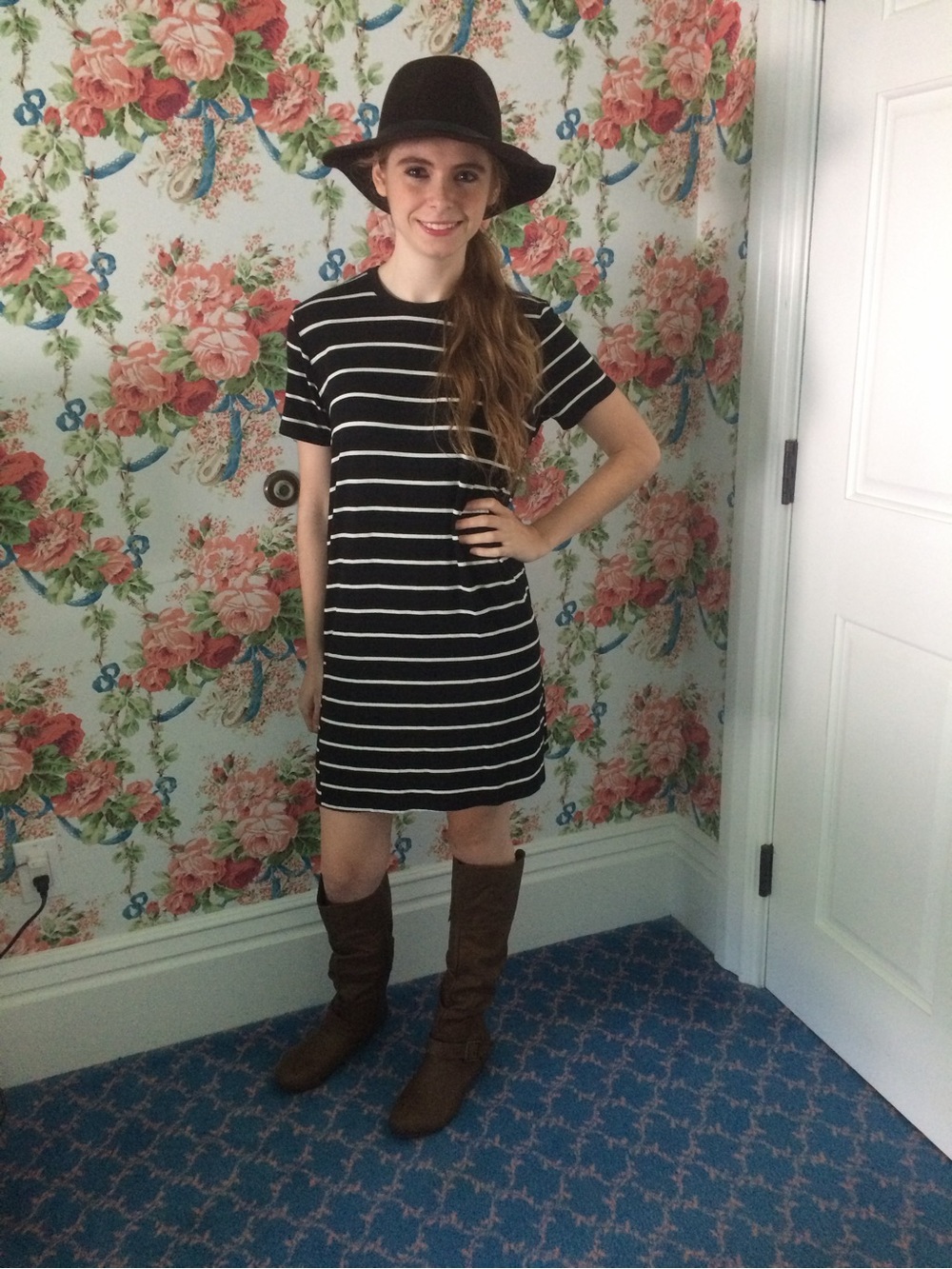 Wet Seal striped t shirt dress - Picture 2 of 8